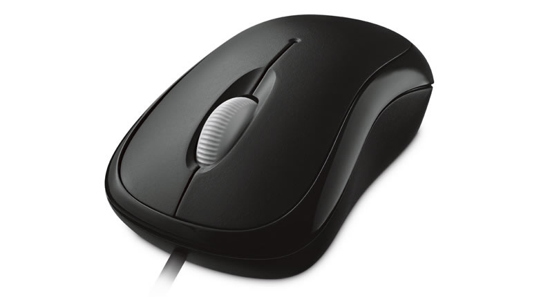 Microsoft Basic Optical Mouse for Business - Black - Image 3
