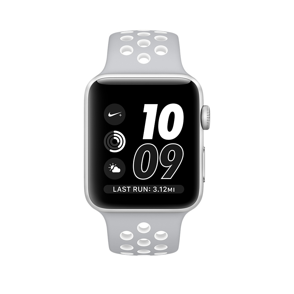 apple watch nike silver