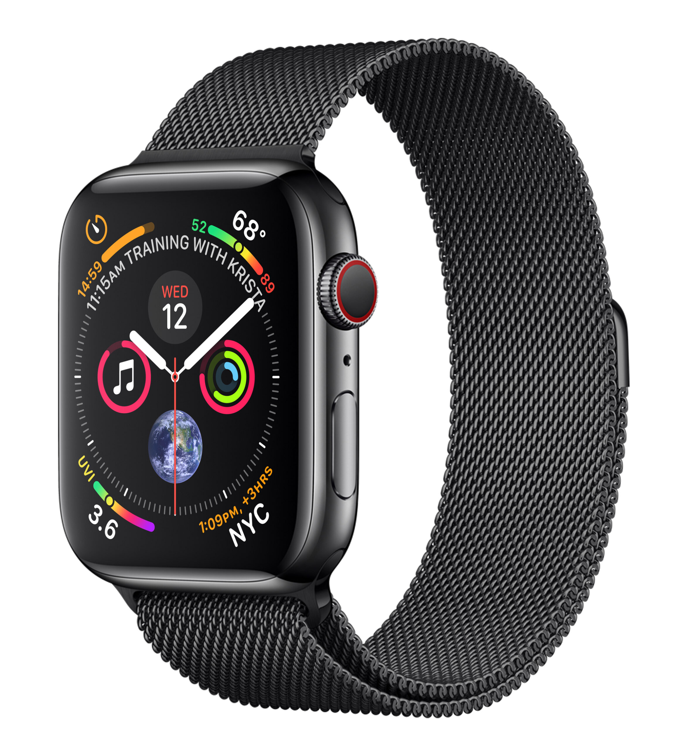 MTV62LL/A - $658 - Apple Watch Series 4 (GPS + Cellular, 44mm, Space
