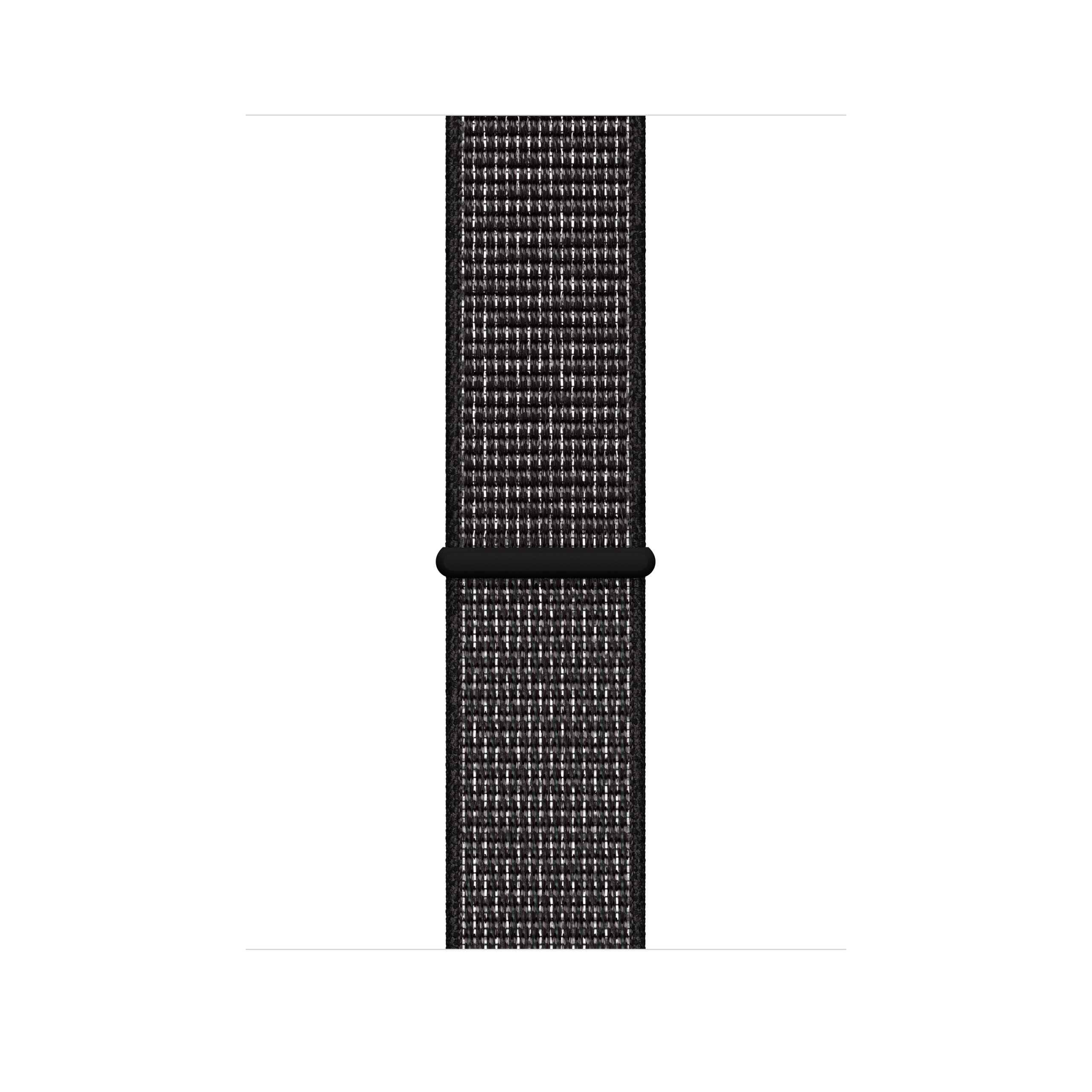apple watch space gray aluminum case with black sport loop 44mm