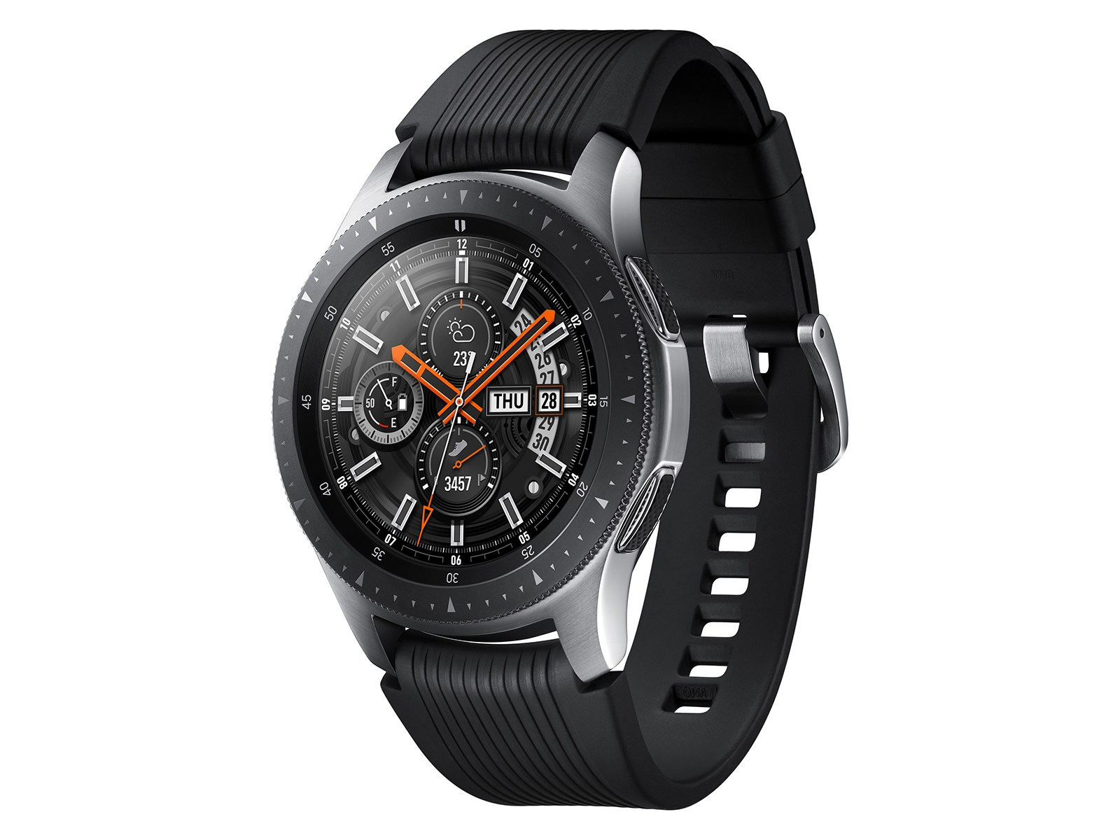 Samsung Galaxy Watch 46mm 4G LTE SILVER - Image 3