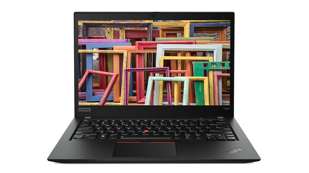 Lenovo ThinkPad T490s Core™ i5-8265U 1.6GHz 512GB SSD 8GB 14" (1920x1080) BT WIN10 Pro Webcam BLACK Backlit Keyboard FP Reader
