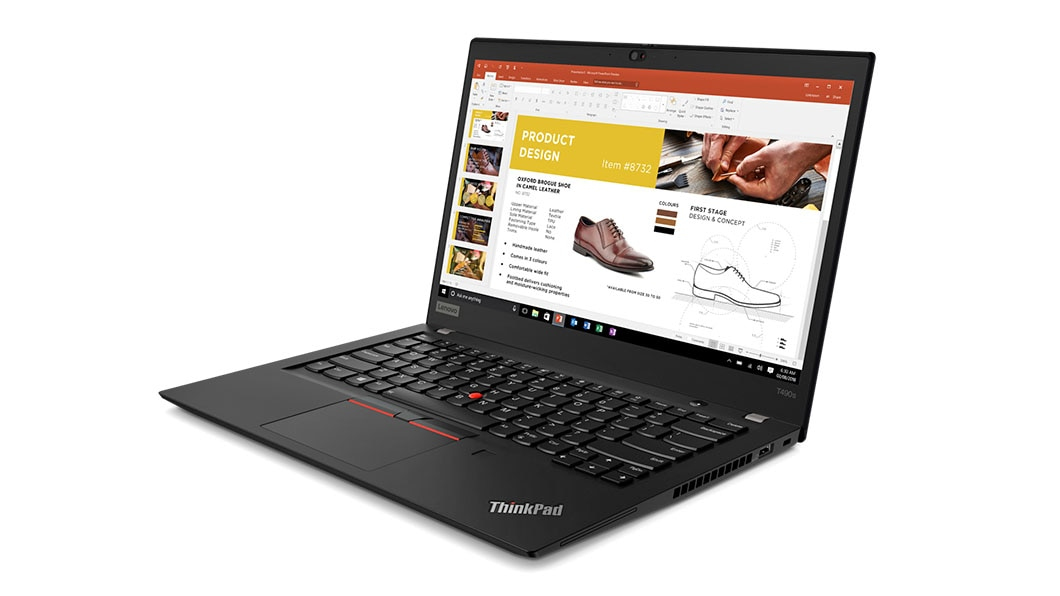 Lenovo ThinkPad T490s Core™ i5-8265U 1.6GHz 512GB SSD 8GB 14" (1920x1080) BT WIN10 Pro Webcam BLACK Backlit Keyboard FP Reader - Image 4