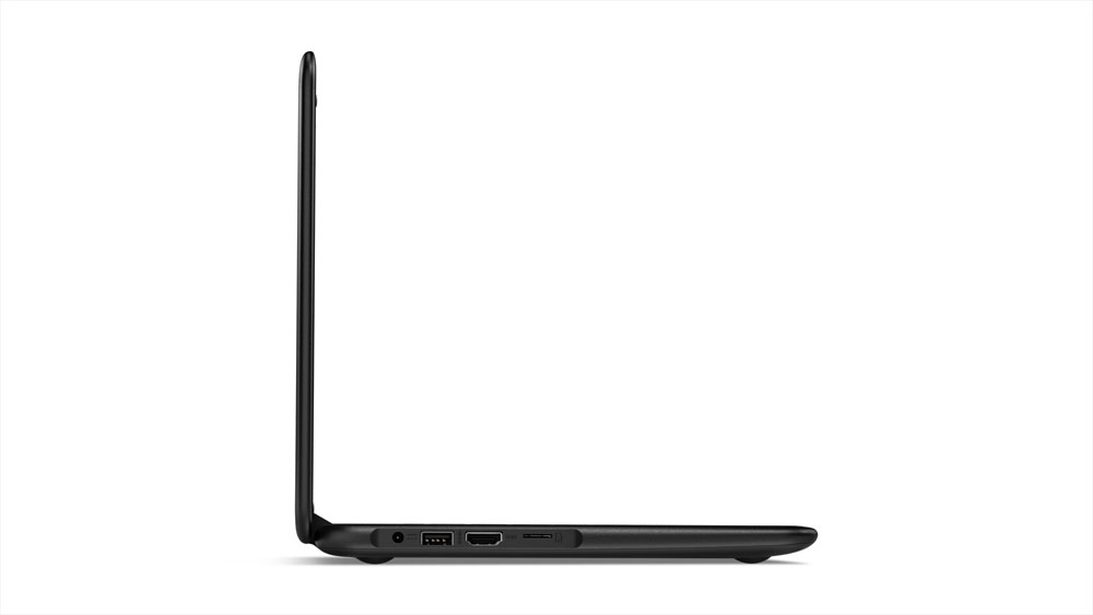 Lenovo 100e Celeron® Dual-Core N3350 1.1GHz 64GB eMMC 4GB 11.6" (1366x768) BT WIN10 Pro Webcam BLACK - Image 5
