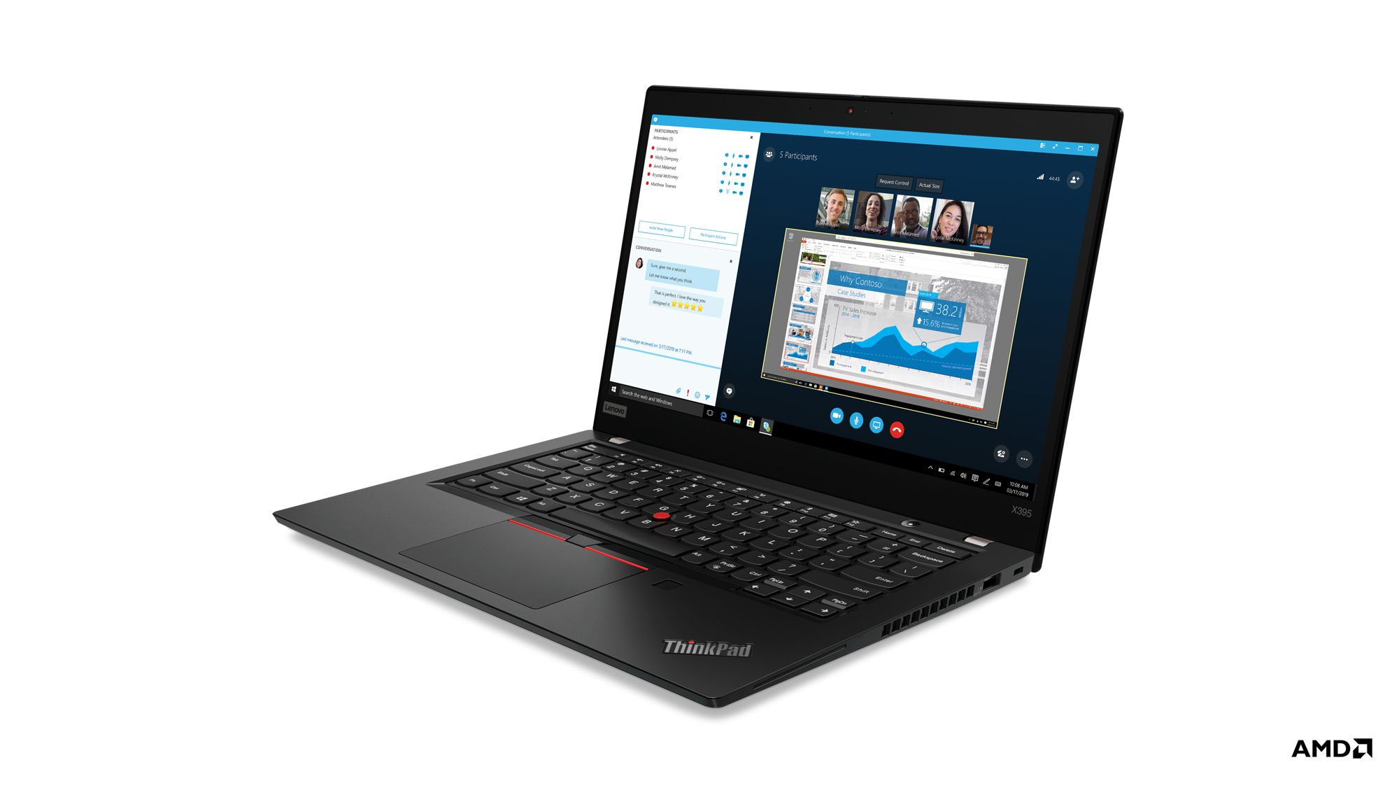 20NL0009US - $556 - Lenovo ThinkPad X395 AMD Ryzen™ 5 PRO 3500U