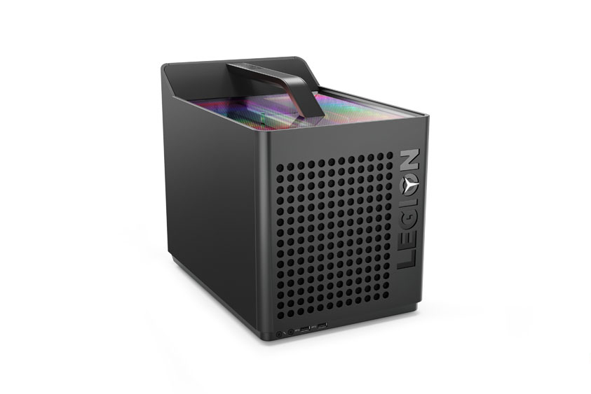 Lenovo LEGION C730-19ICO GAMING CUBE Core™ i9-9900K 3.6GHz 1TB+512GB SSD 32GB BT WIN10 NVIDIA® RTX 2080 8192MB Keyboard Mouse IRON GRAY - Image 2
