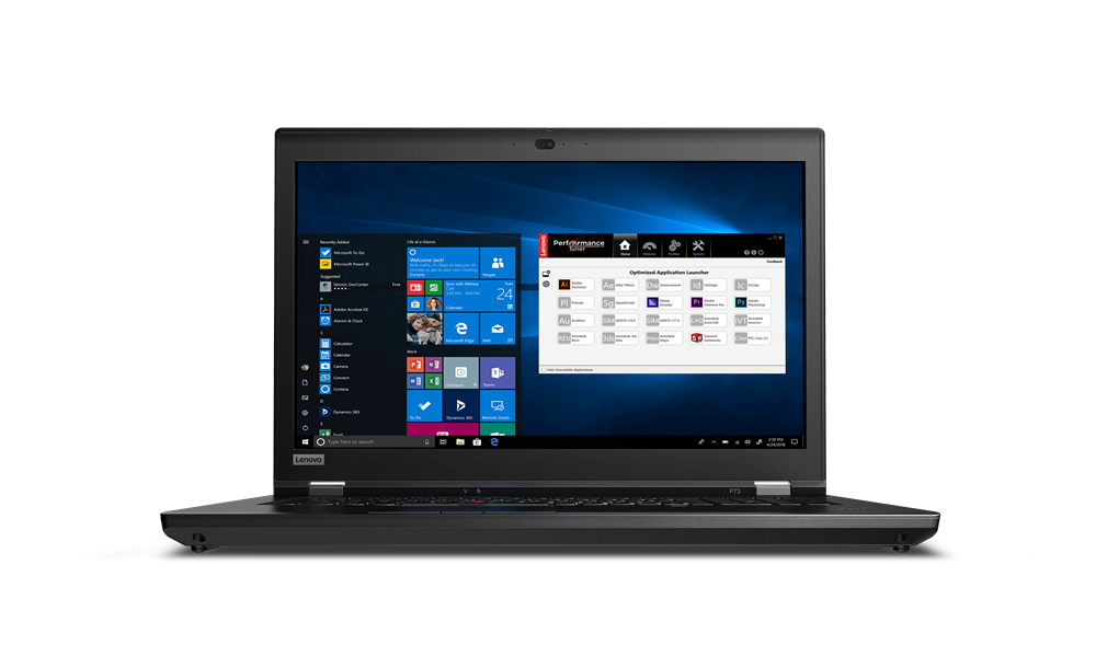 Lenovo ThinkPad P73 WORKSTATION Xeon® E-2276M 2.8GHz 1TB SSD 32GB 17.3" (1920x1080) BT WIN10 Pro Webcam NVIDIA® Quadro RTX 5000 Max-Q 16384MB BLACK Backlit Keyboard FP Reader