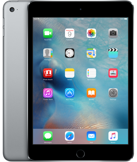 Apple iPad Mini 4 LTE 128GB 7.9" (2048x1536) TOUCHSCREEN RETINA BT 4G-LTE iOS 2 Cameras SPACE GRAY - Image 2