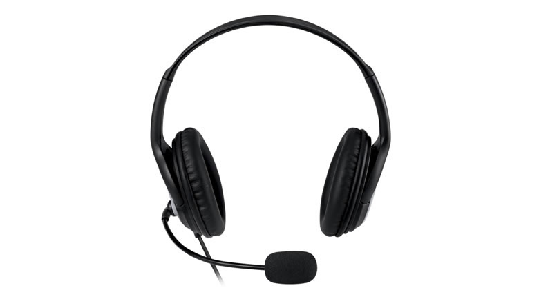 Microsoft LifeChat LX-3000 Digital USB Stereo Headset Noise-Canceling Microphone BLACK - Image 3
