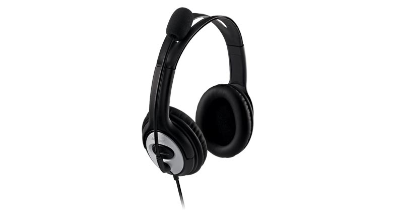 Microsoft LifeChat LX-3000 Digital USB Stereo Headset Noise-Canceling Microphone BLACK - Image 2