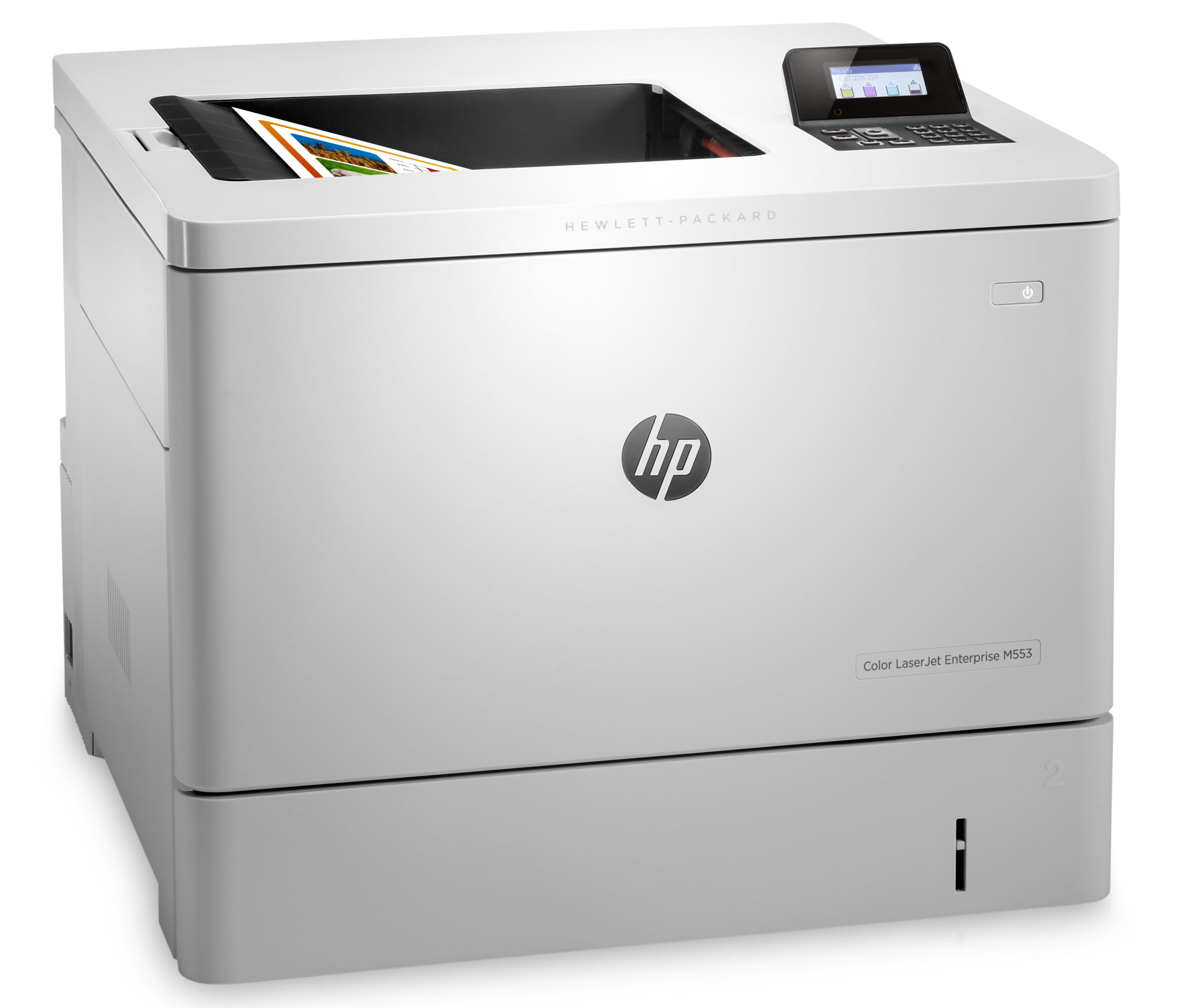 HP Laserjet Printer M553N Duplex Color 40PPM WHITE - Image 6