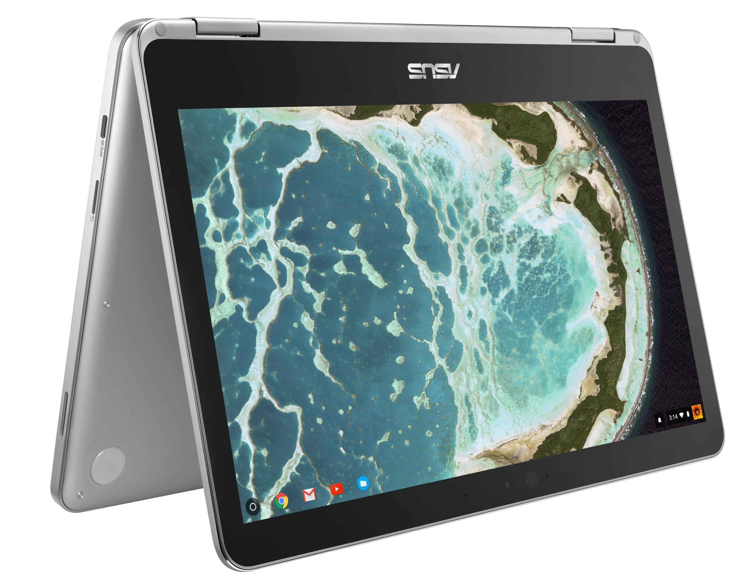 ASUS Chromebook Flip C302CA 2-IN-1 CONVERTIBLE Core™ M5-6Y30 1.1GHz 32GB 8GB 12.5" (1920x1080) TOUCHSCREEN BT CHROME OS Webcam - Image 6