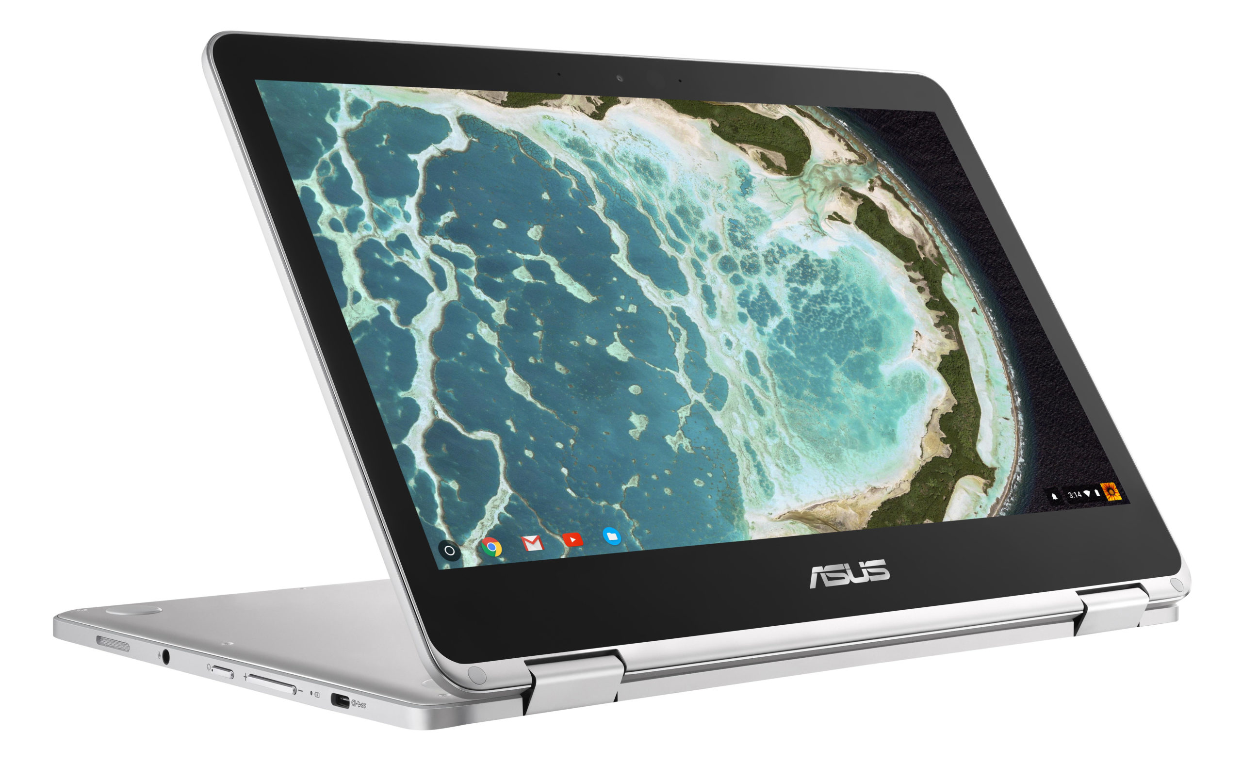 ASUS Chromebook Flip C302CA 2-IN-1 CONVERTIBLE Core™ M5-6Y30 1.1GHz 32GB 8GB 12.5" (1920x1080) TOUCHSCREEN BT CHROME OS Webcam - Image 4