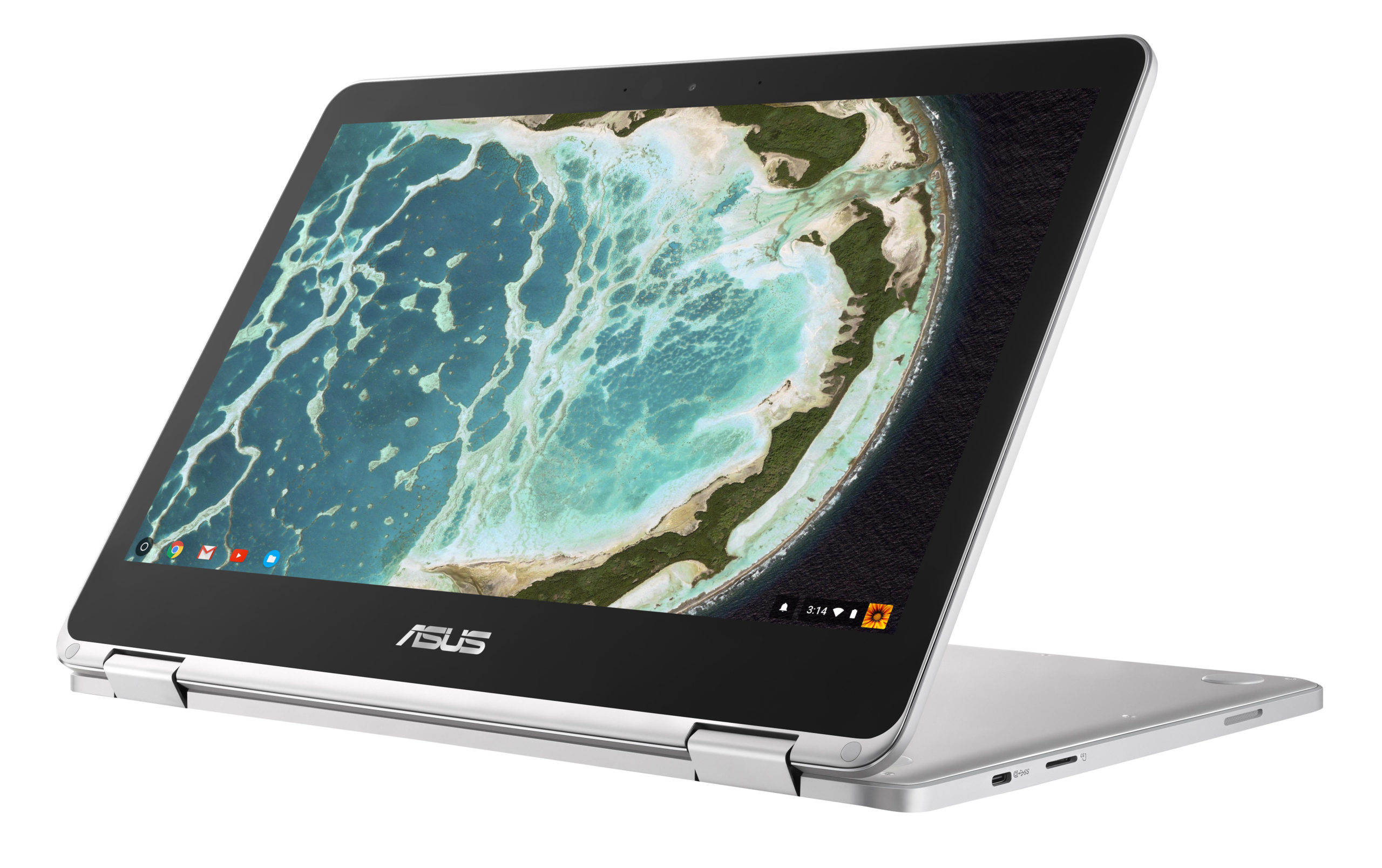ASUS Chromebook Flip C302CA 2-IN-1 CONVERTIBLE Core™ M5-6Y30 1.1GHz 32GB 8GB 12.5" (1920x1080) TOUCHSCREEN BT CHROME OS Webcam - Image 3