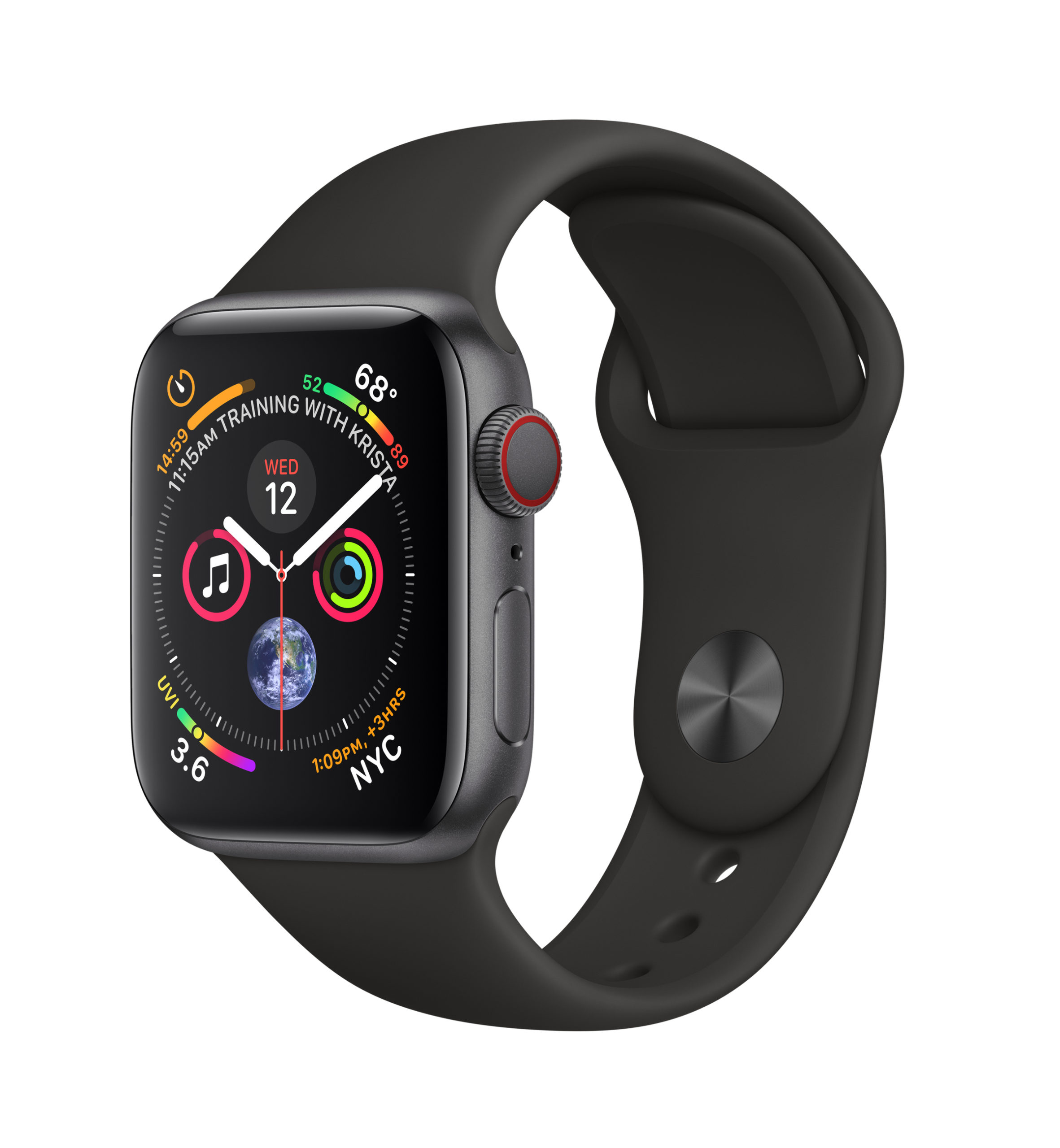 gps in apple watch 4