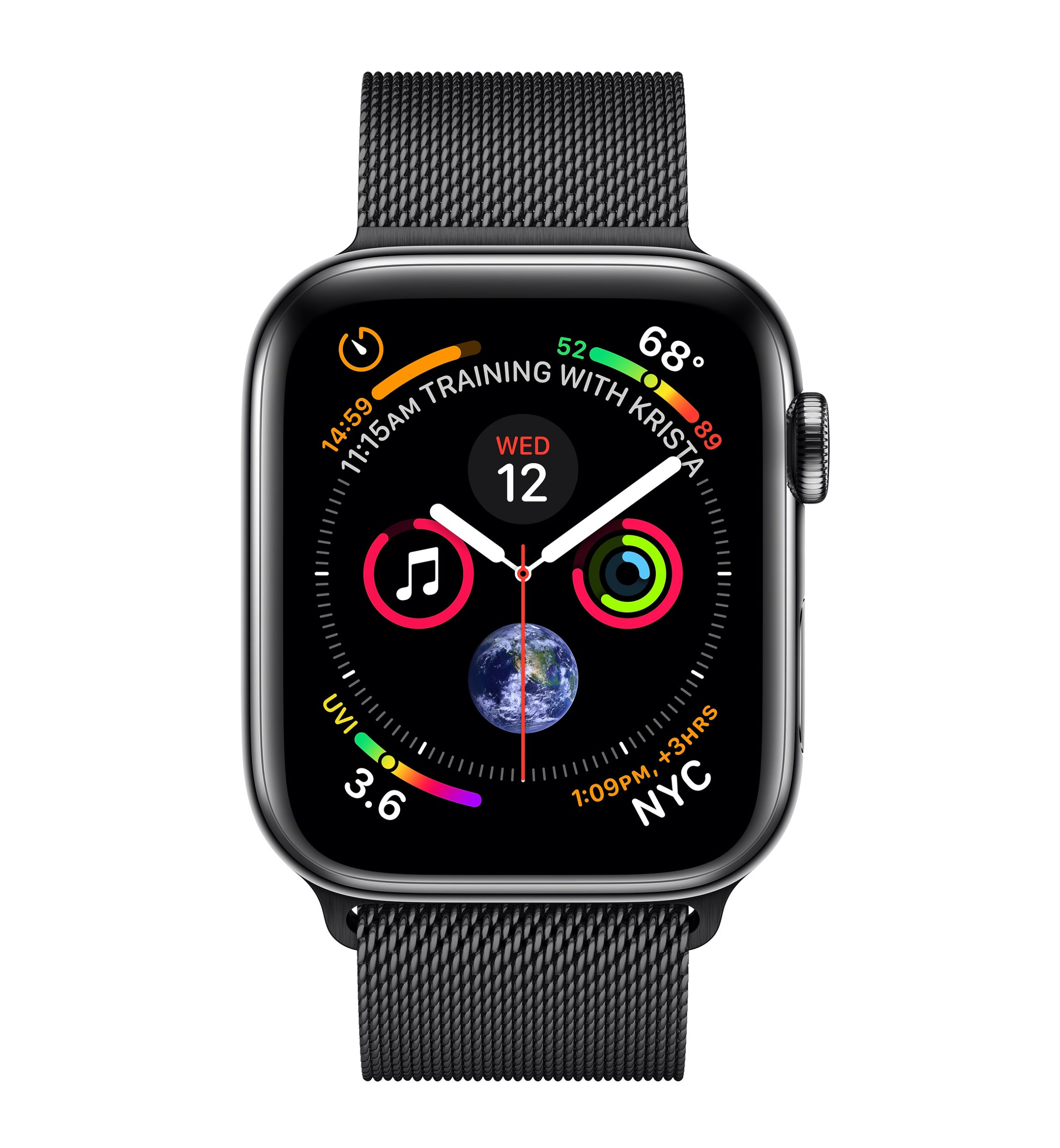 stainless steel series 4 watch