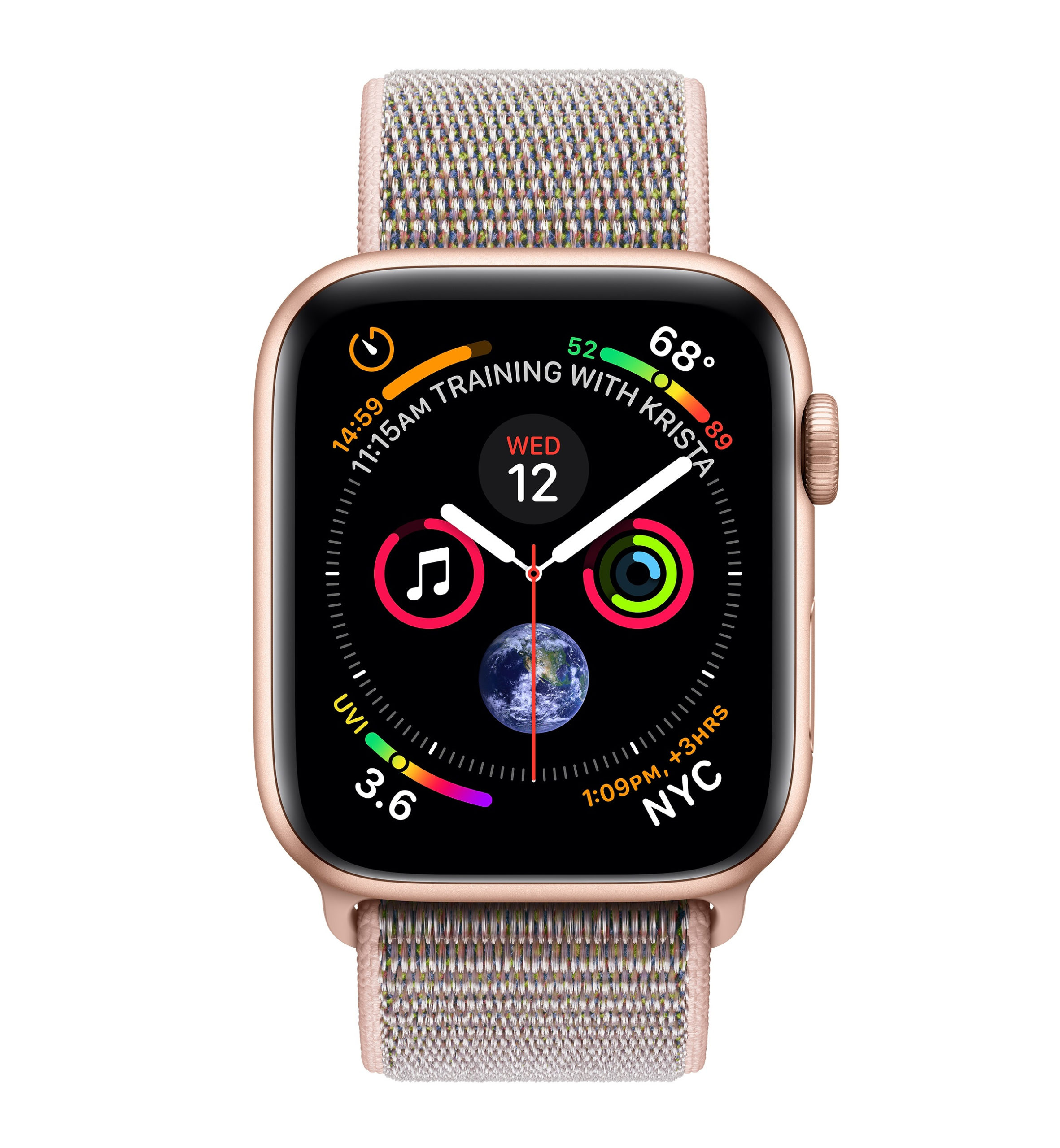apple watch series 4 pink colour
