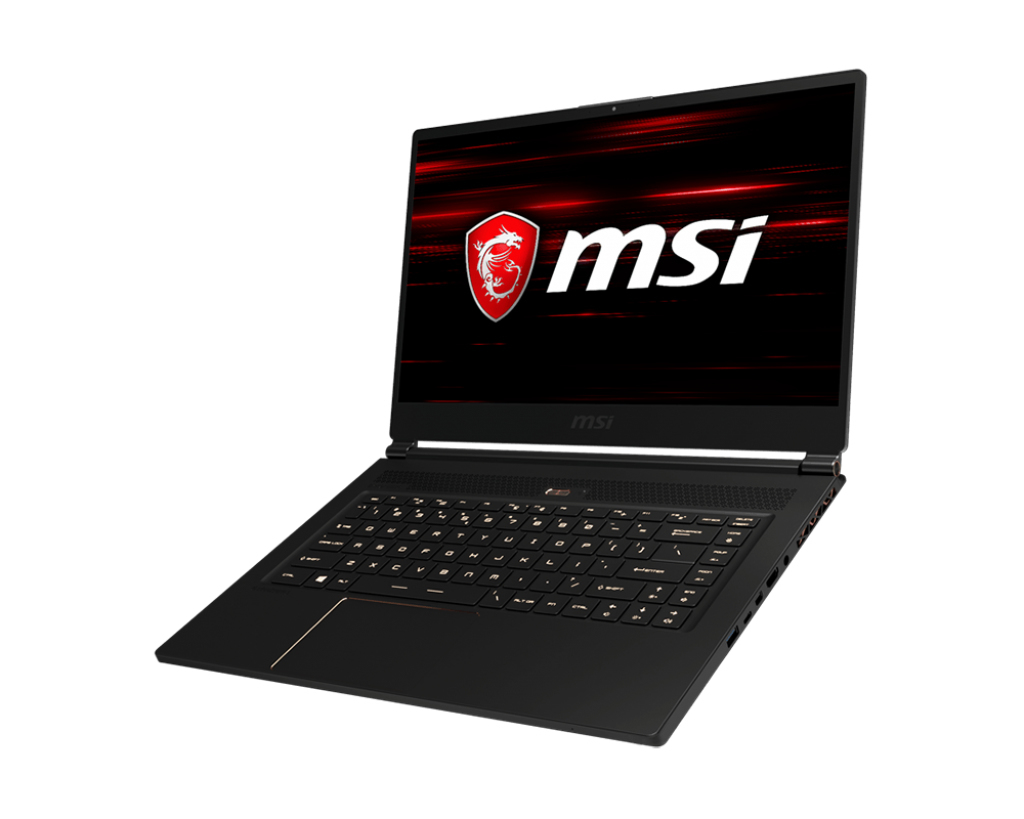 MSI GS65 Stealth THIN-047 Core™ i7-8750H 2.2GHz 256GB SSD 16GB 15.6" (1920x1080) BT WIN10 Webcam NVIDIA® GTX 1060 6144MB MATTE BLACK GOLD DIAMOND CUT