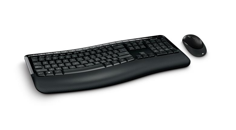 Microsoft Wireless Comfort Desktop 5050 ( Mouse and keyboard bundle) Canada Retail Box may be distressed