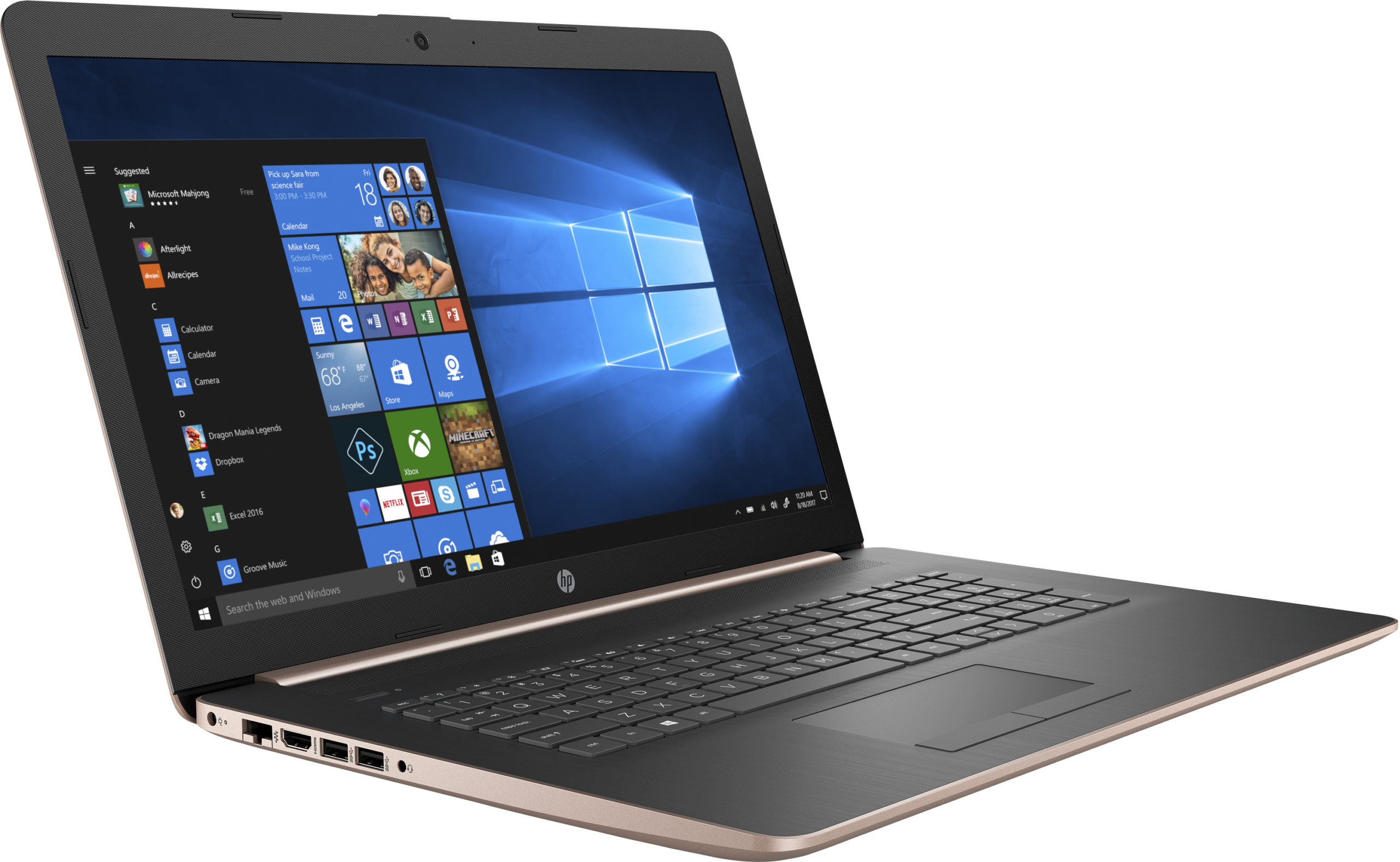 HP 17-BY1002 Core™ i5-8265U 1.6GHz 256GB SSD 8GB 17.3