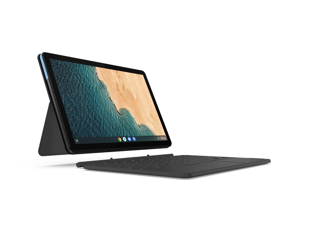 Lenovo Duet Chromebook 2-in-1 MediaTek P60T 2.0GHz 64GB eMMC 4GB 10.1" (1920x1200) BT CHROME OS 2 Webcams ICE BLUE/IRON GRAY W/ Detachable Keyboard - Image 5