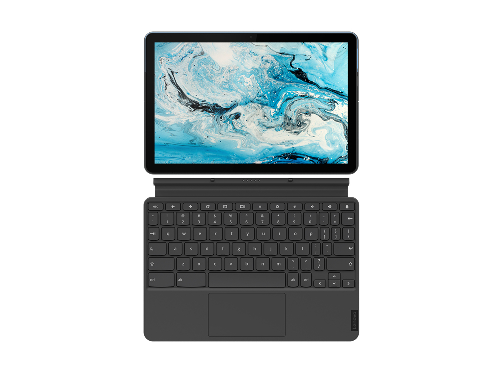 Lenovo Duet Chromebook 2-in-1 MediaTek P60T 2.0GHz 64GB eMMC 4GB 10.1" (1920x1200) BT CHROME OS 2 Webcams ICE BLUE/IRON GRAY W/ Detachable Keyboard - Image 7