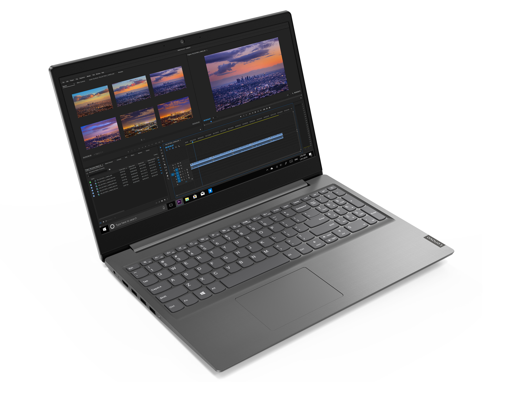 Lenovo V15 ADA AMD 3020E 1.2GHz 256GB SSD 4GB 15.6" (1366x768) BT FREE DOS Webcam IRON GREY SPANISH EU - Image 2