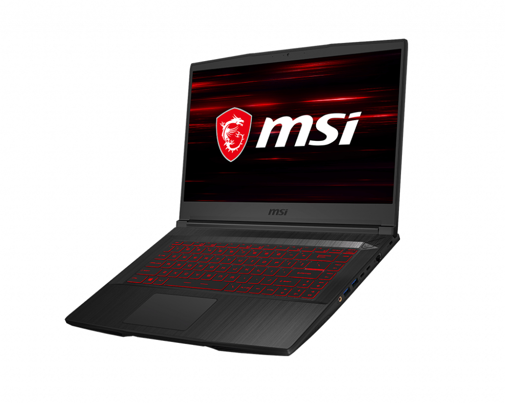 MSI GF65 THIN GAMING Core™ i7-9750H 2.6GHz 512GB SSD 8GB 15.6" (1920x1080) 144Hz BT WIN10 Webcam NVIDIA® RTX 2060 6144MB Backlit Keyboard BLACK - Image 2