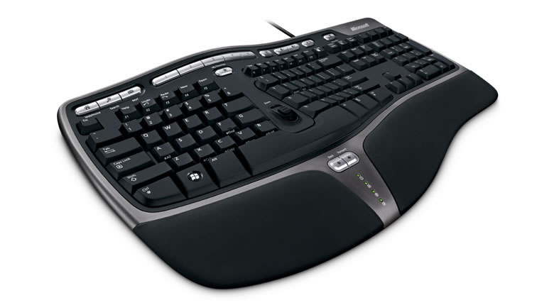 Microsoft Natural Ergonomic Keyboard 4000 for Business - Wired Retail Box may be distressed