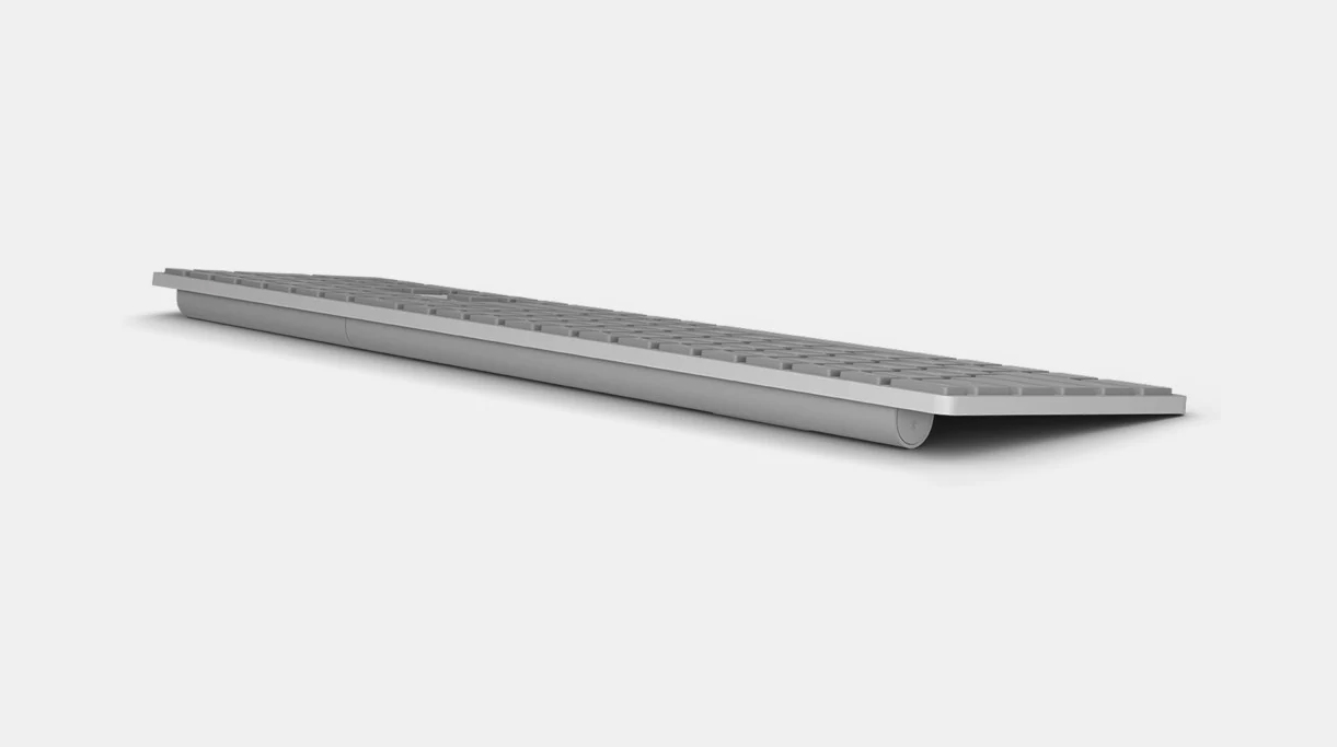 Microsoft Surface Wireless Bluetooth Keyboard Gray Canada Edition - Image 2