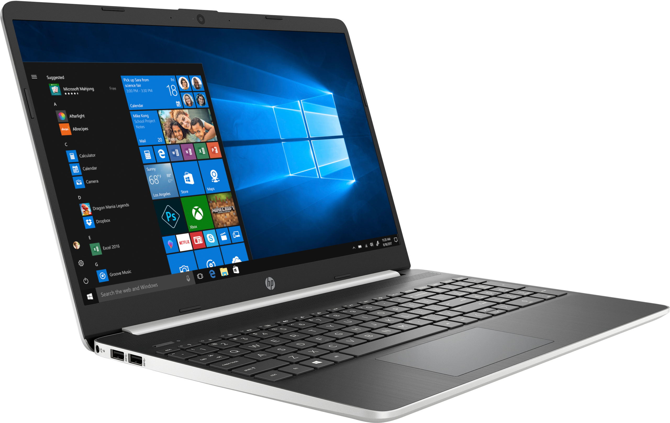HP 15-DY1018 Core™ i5-1035G1 1.0GHz 512GB SSD 8GB 15.6" (1366x768) BT WIN10 Webcam - Image 3