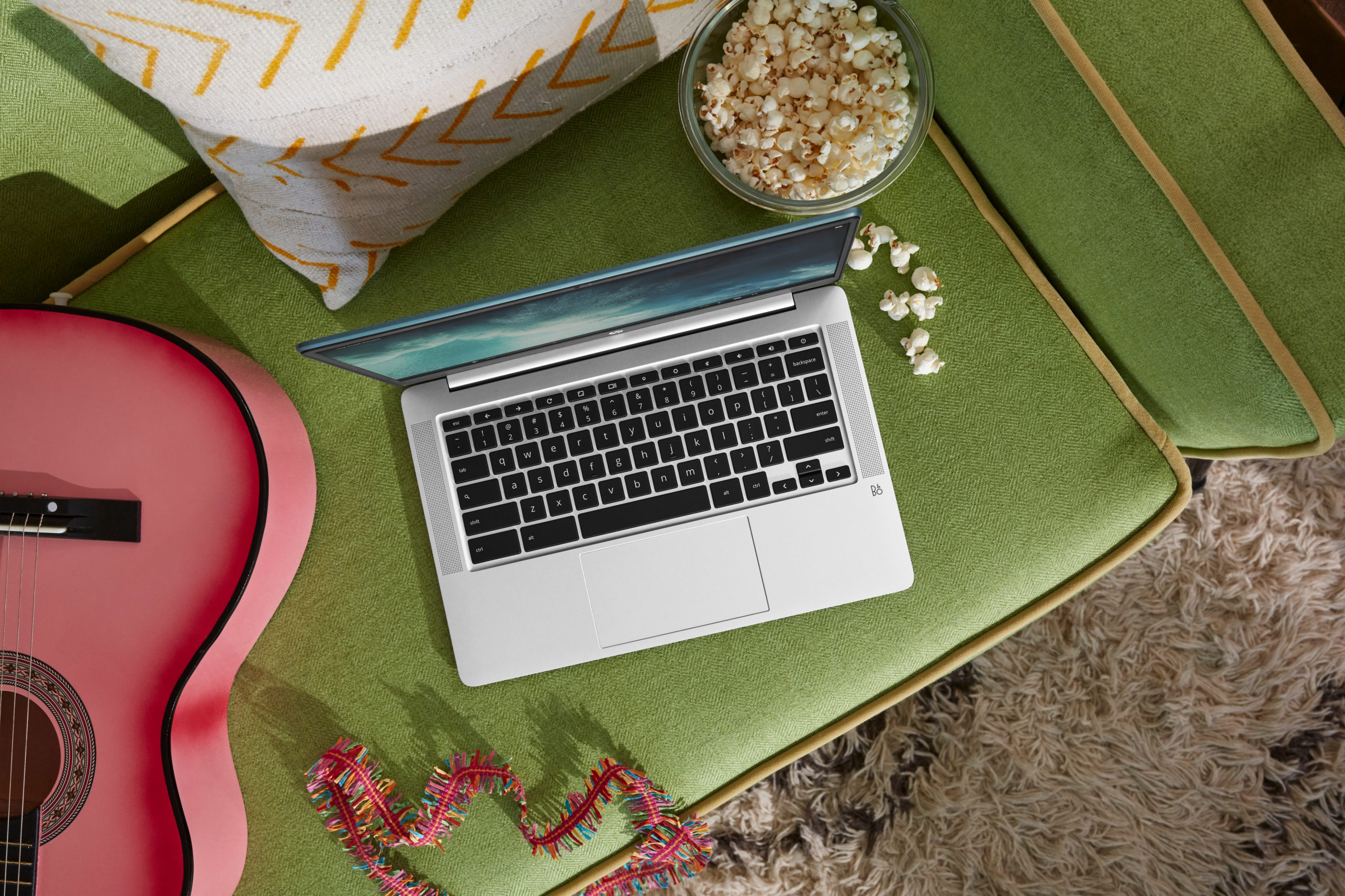 HP Chromebook 14A-NA0023 Celeron® Dual-Core N4000 1.1GHz 64GB eMMC 4GB 14" (1920x1080) BT Chrome OS Webcam SILVER - Image 7