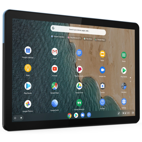 Lenovo Duet Chromebook 2-in-1 MediaTek P60T 64GB eMMC 4GB 10.1" (1920x1200) TOUCHSCREEN CHROME OS ICE BLUE/IRON GRAY W/ Detachable Keyboard