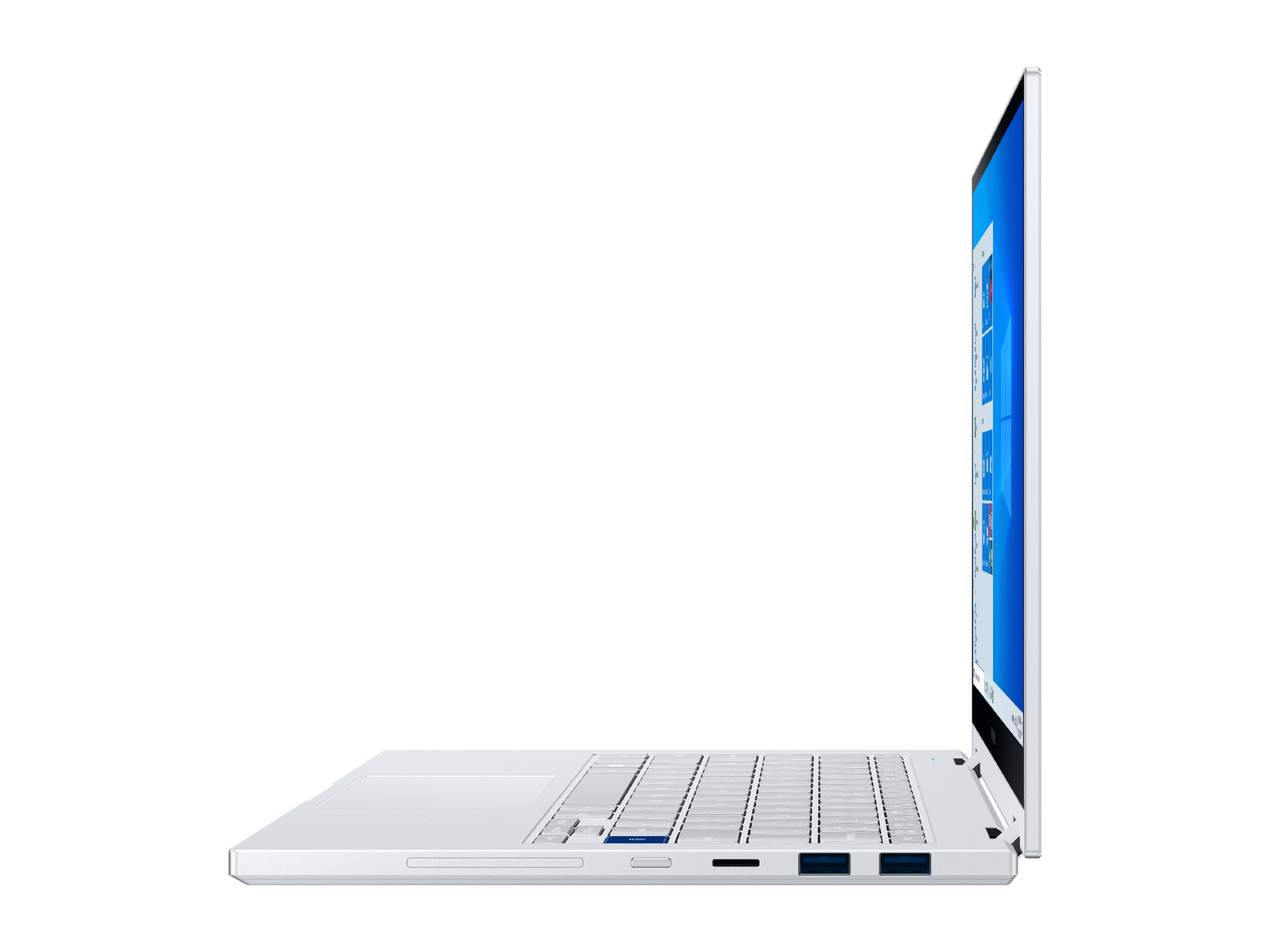 Samsung Galaxy Book Flex Alpha 2-IN-1 Core™ i7-10510U 1.8GHz 512GB 12GB 13.3" QLED (1920x1080) TOUCHSCREEN BT WIN10 Backlit Keyboard FP Reader ROYAL SILVER - Image 3