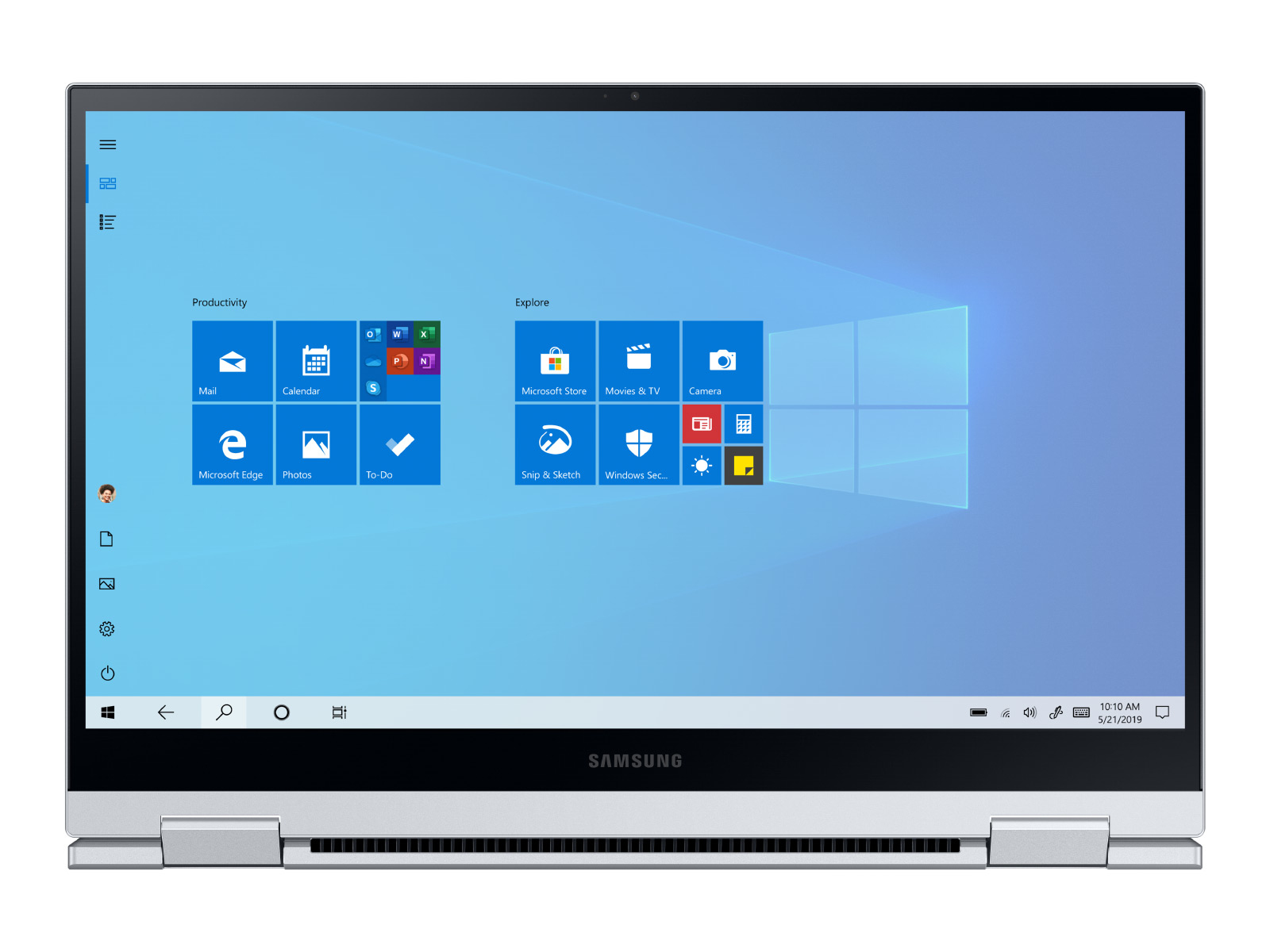 Samsung Galaxy Book Flex Alpha 2-IN-1 Core™ i7-10510U 1.8GHz 512GB 12GB 13.3" QLED (1920x1080) TOUCHSCREEN BT WIN10 Backlit Keyboard FP Reader ROYAL SILVER - Image 5