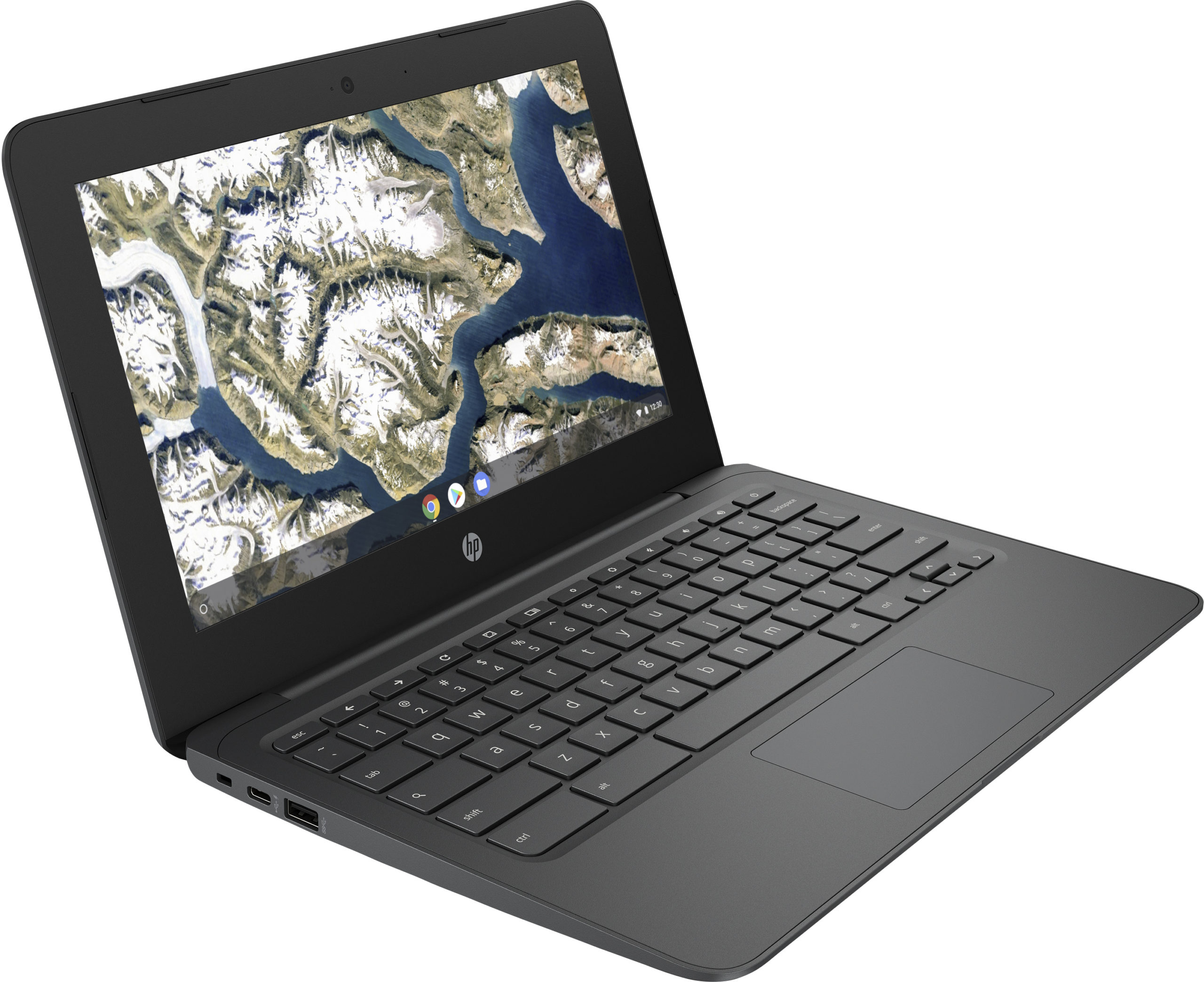 HP Chromebook 11A-NB0013DX Celeron® Dual-Core N3350U 1.1GHz 32GB eMMC 4GB 11.6" (1366x768) BT CHROME OS Webcam ASH GRAY - Image 3