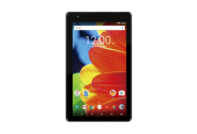RCA Voyager RCT6873W42 7" Tablet Quad-Core 1.2GHz 16GB 1GB 7" (1024x600) BT Android 6.0 Marshmallow Webcam Charcoal