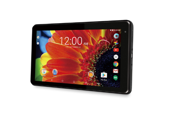 RCA Voyager RCT6873W42 7" Tablet Quad-Core 1.2GHz 16GB 1GB 7" (1024x600) BT Android 6.0 Marshmallow Webcam Charcoal - Image 4
