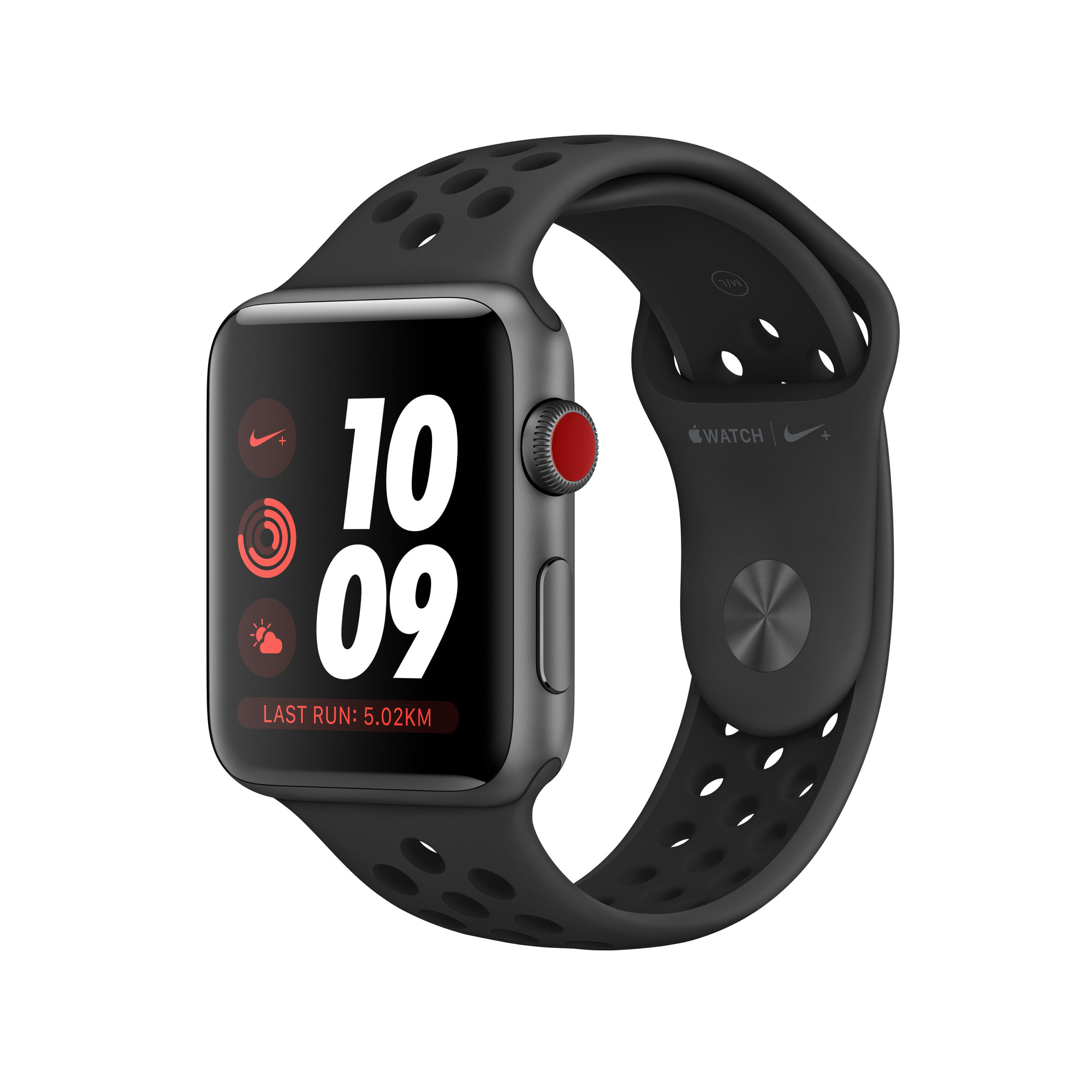 Apple Watch Nike+ Series 3 GPS + Cellular 42mm Space Gray 