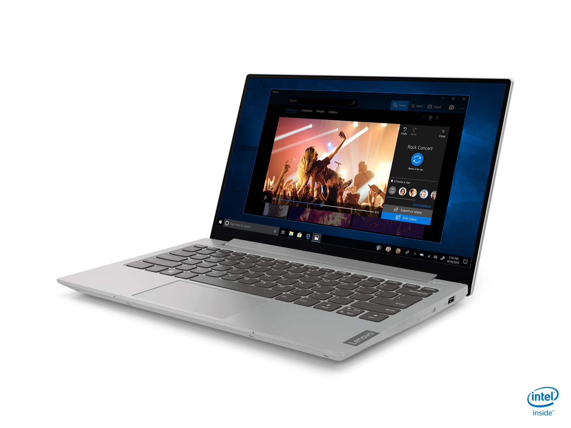 Lenovo S340-13IML Core™ i5-10210U 1.6GHz 256GB SSD 8GB 13.3" (1920x1080) BT WIN10 Webcam PLATINUM GRAY - Image 4