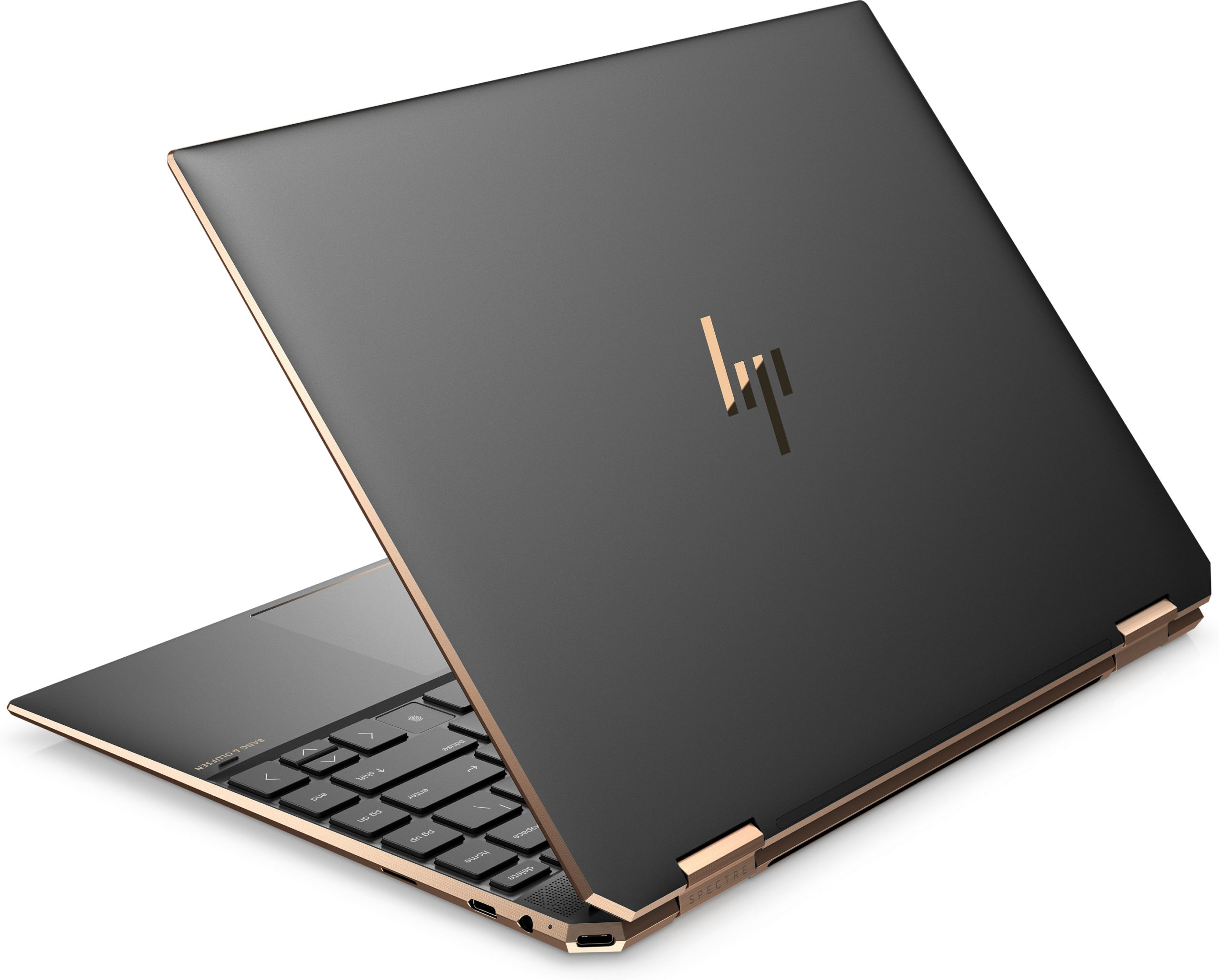 HP Spectre x360 14-EA0023 2-IN-1 Core™ i7-1165G7 2.8GHz 1TB SSD+32GB Optane 16GB 13.5" (3000x2000) TOUCHSCREEN BT WIN10 Webcam NIGHTFALL BLACK Backlit Keyboard FP Reader Protective Sleeve - Image 5