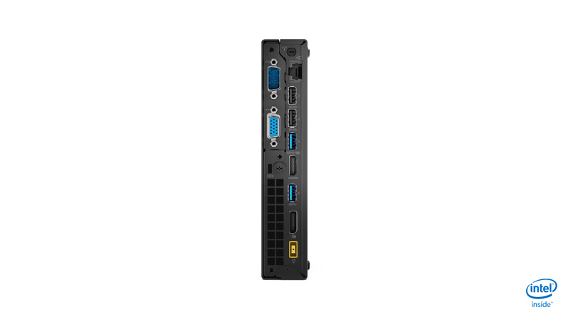 Lenovo ThinkCentre M920q Tiny Core™ i5-9600T 2.3GHz 256GB SSD 8GB WIN10 Pro Keyboard Mouse BLACK - Image 2