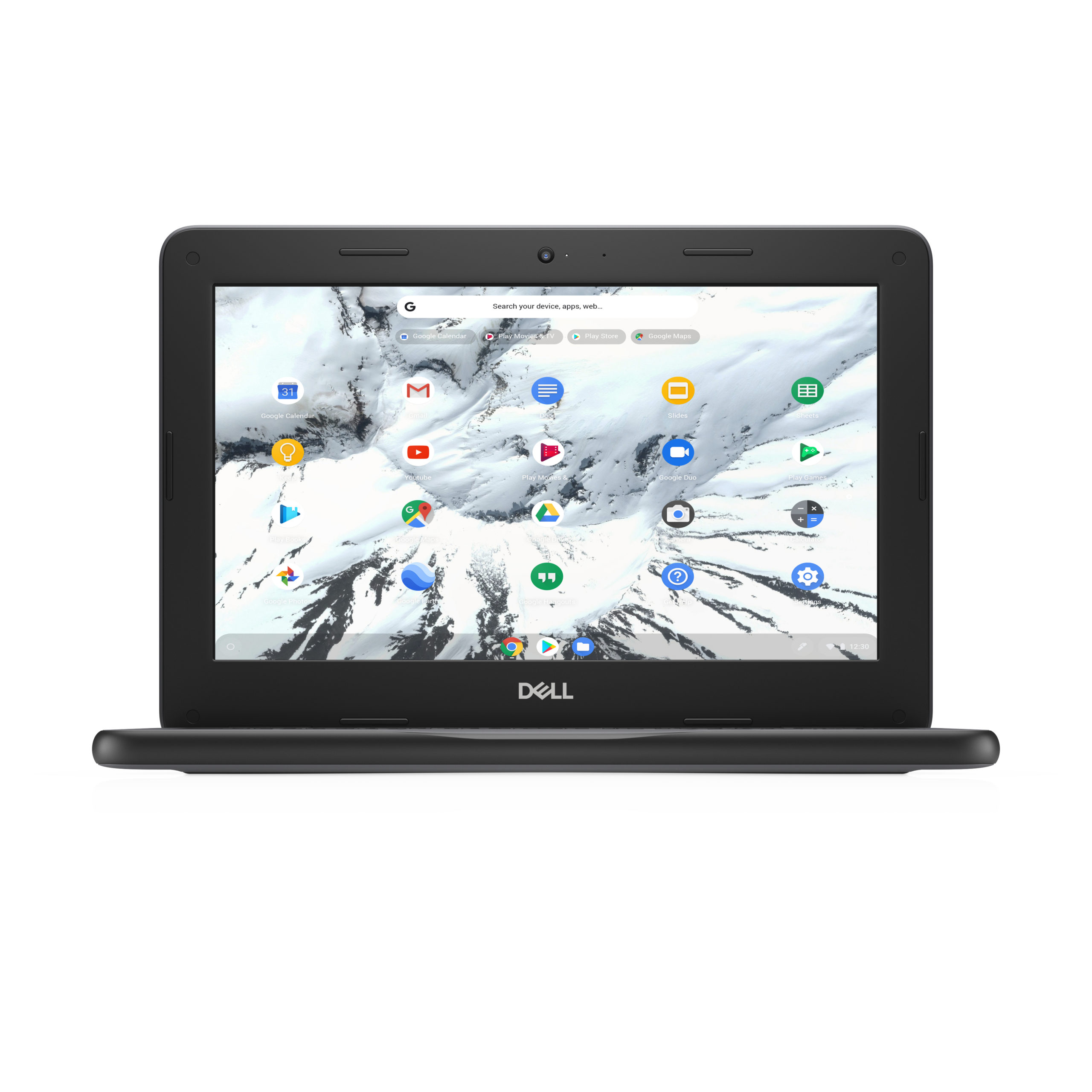 Dell 3100 Chromebook Celeron N4020 1.1GHz 16GB eMMC 4GB 11.6" (1366x768 ) BT Chrome OS Webcam BLACK
