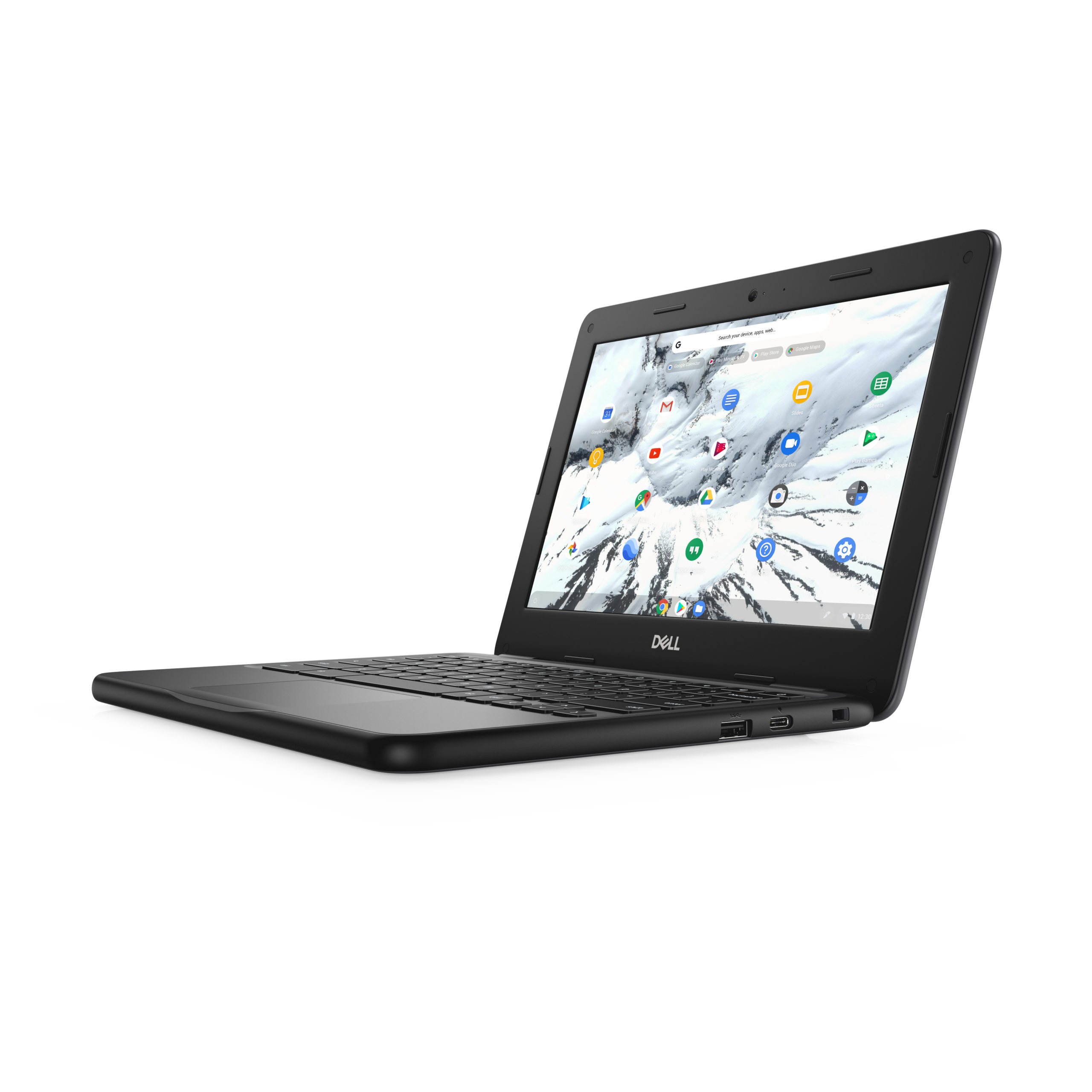 Dell 3100 Chromebook Celeron N4020 1.1GHz 16GB eMMC 4GB 11.6" (1366x768 ) BT Chrome OS Webcam BLACK - Image 3