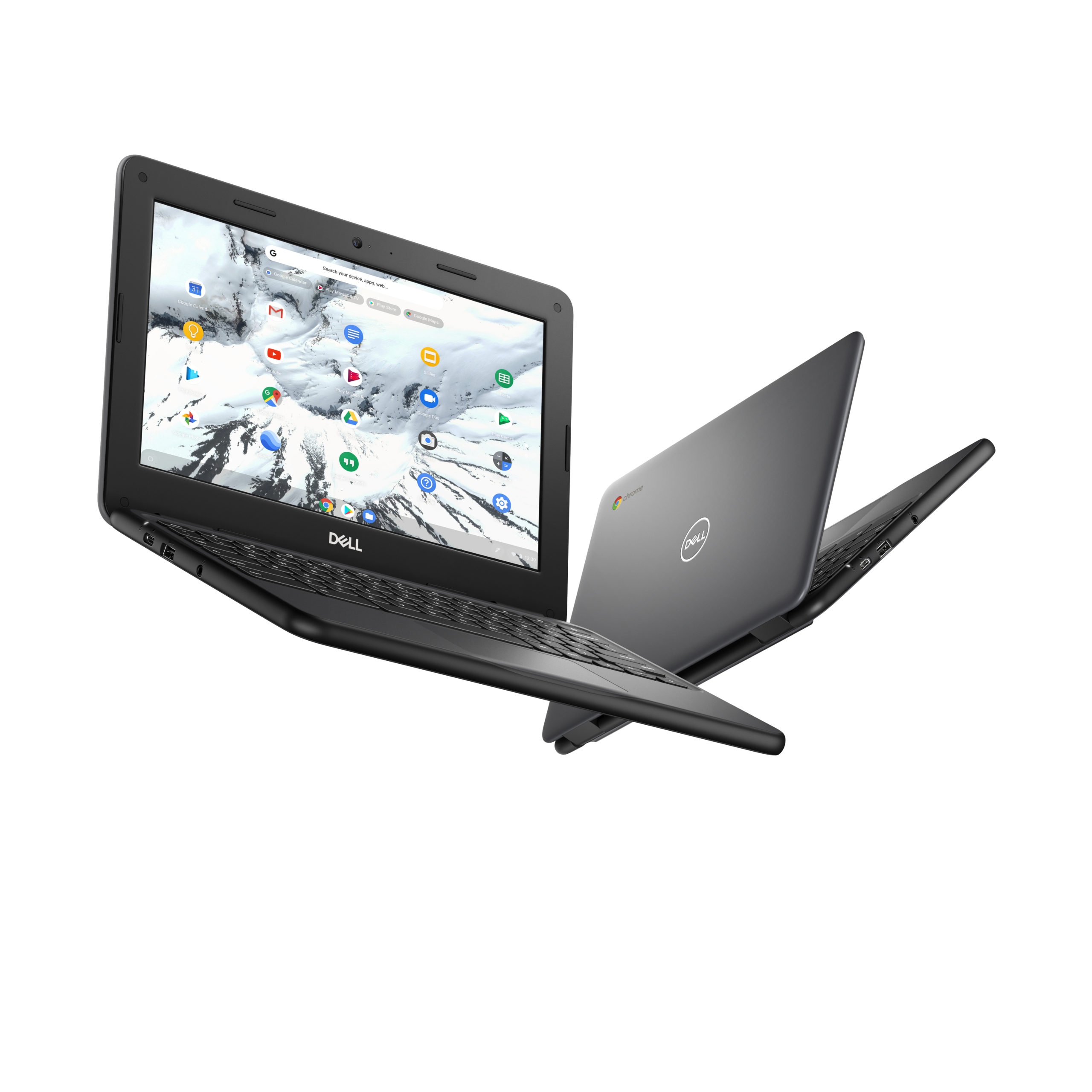 Dell 3100 Chromebook Celeron N4020 1.1GHz 16GB eMMC 4GB 11.6" (1366x768 ) BT Chrome OS Webcam BLACK - Image 2