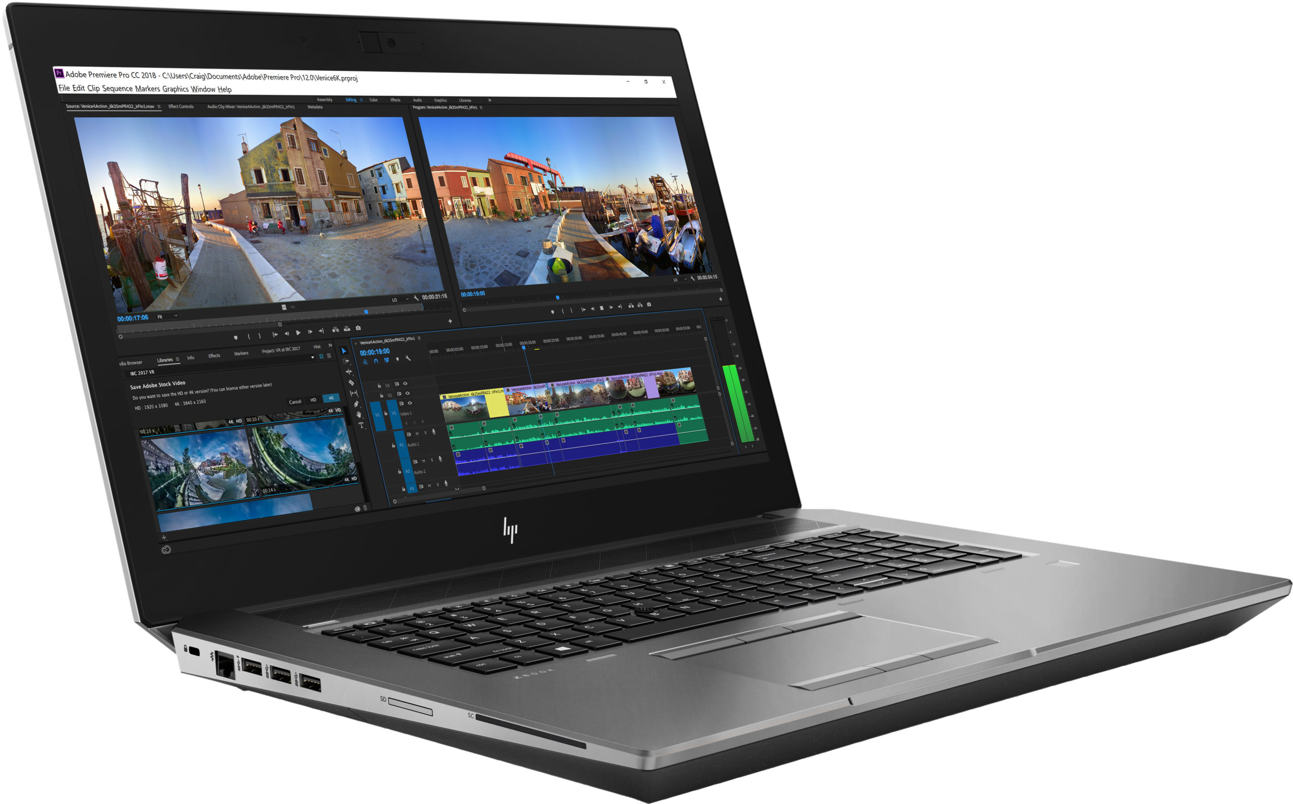 HP ZBook 17 G5 WORKSTATION Xeon® E-2176M 2.7GHz 512GB SSD HP ZBook 17 G5 WORKSTATION Xeon® E-2176M 2.7GHz 512GB SSD