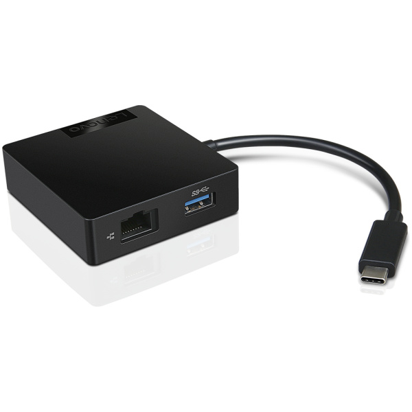 Lenovo GX90M61235 USB-C 4 in 1 Travel Docking Station with HDMI VGA USB 3.0 for Lenovo Yoga 920 730 and 720 Laptops - Image 2
