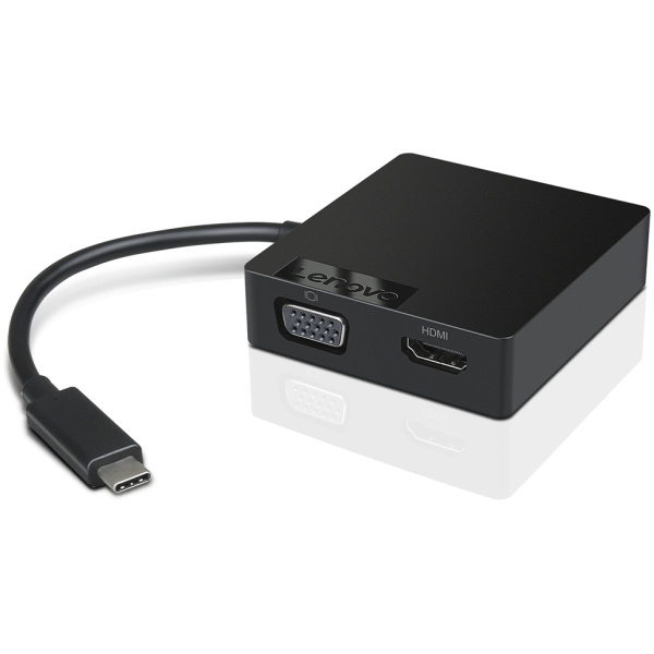 Lenovo GX90M61235 USB-C 4 in 1 Travel Docking Station with HDMI VGA USB 3.0 for Lenovo Yoga 920 730 and 720 Laptops - Image 3