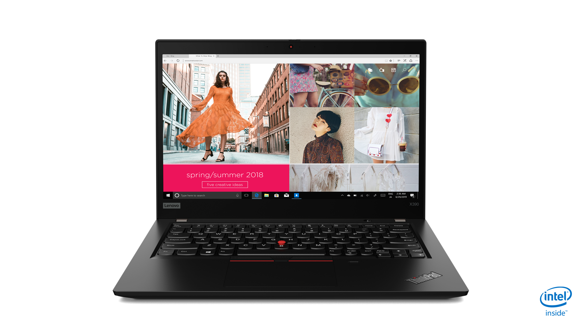 Lenovo ThinkPad X390 Core™ i5-10210U 1.6GHz 256GB SSD 8GB 13.3" (1920x1080) TOUCHSCREEN BT WIN10 Pro Webcam BLACK Backlit Keyboard - Image 2