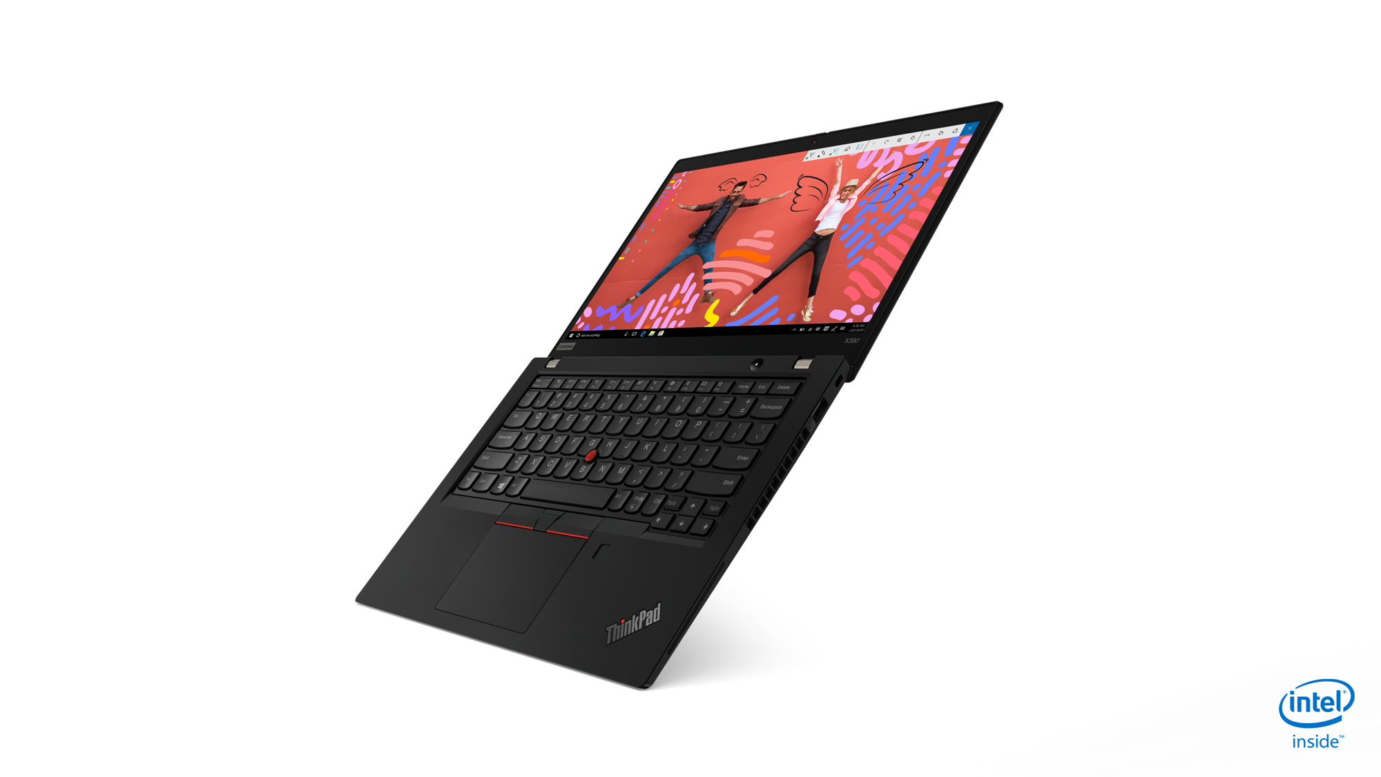 Lenovo ThinkPad X390 Core™ i5-10210U 1.6GHz 256GB SSD 8GB 13.3" (1920x1080) TOUCHSCREEN BT WIN10 Pro Webcam BLACK Backlit Keyboard - Image 3
